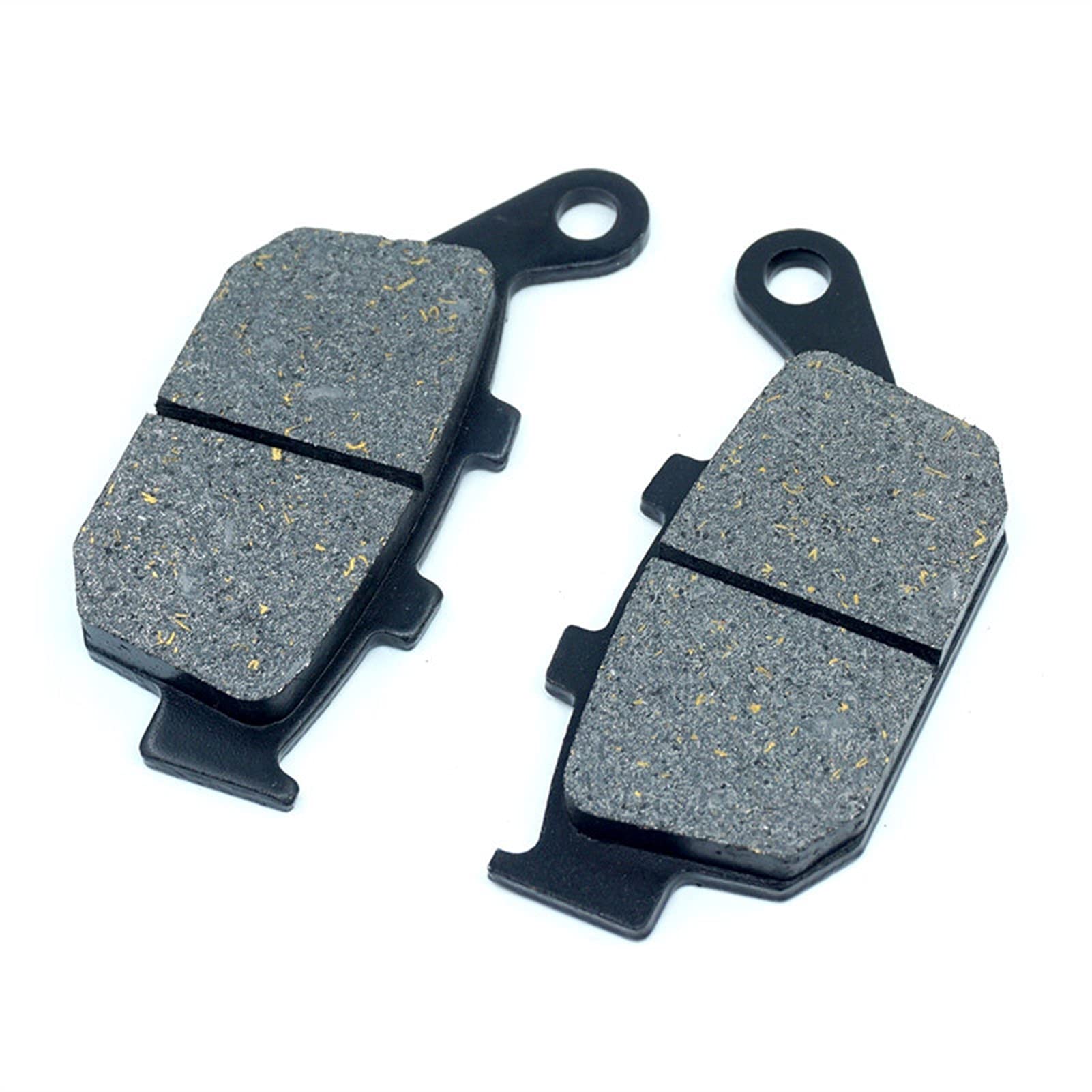 MKVAXR Bremsscheibenbeläge vorn und hinten, Satz, for Triumph, Street Triple 675 2008-2012, for Tiger, 800 XC XCA XRX XR XRT Motorrad-Bremsbeläge(Rear Brake Pads) von MKVAXR