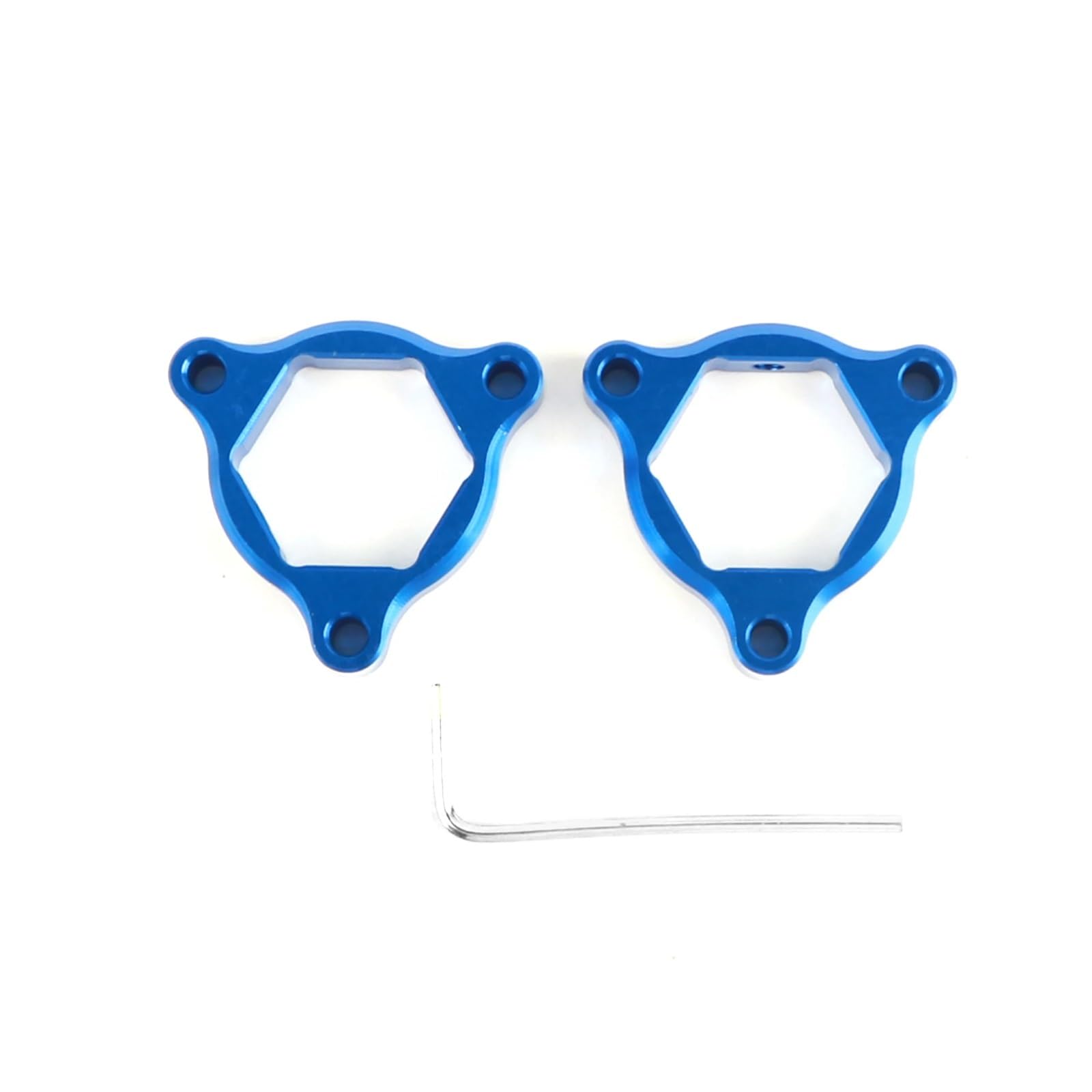 MKVAXR CNC Aluminium, for Buell, for XB12 XB 12 ALLE Modelle bis 2008 XB9 XB 9 Motorrad Zubehör Federgabel Vorspannungsversteller Vorspannungseinsteller für Motorradgabeln(Blue) von MKVAXR