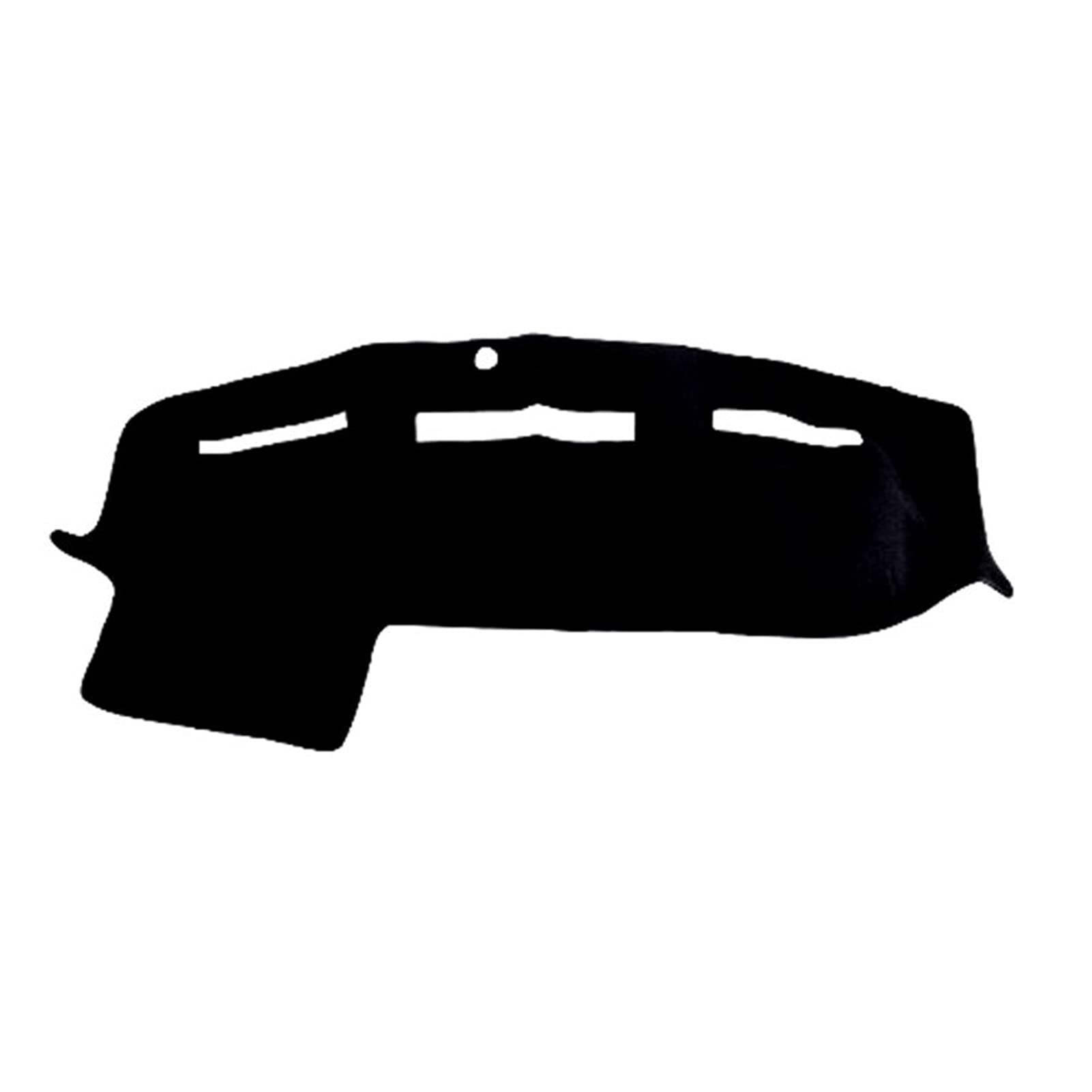 MKVAXR Dashmat Armaturenbrett-Abdeckung, Matte, Pad, Armaturenbrett, Sonnenschutz, Teppich, Autozubehör, for Dodge, Ram 1500 2500 3500 2010–2018 Armaturenbrett-Pad(Right Hand Drive Black) von MKVAXR