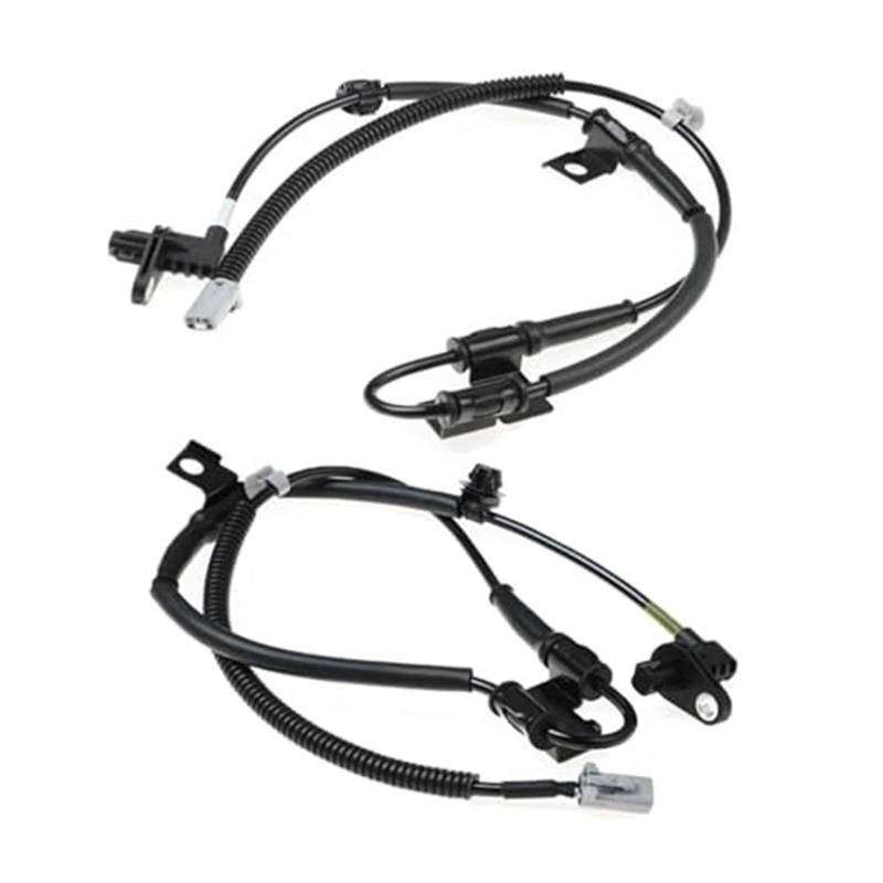 MKVAXR Front Left & Right ABS Wheel Speed Sensor, for Kia, Forte 2.0L 2.4L 2010-2013 59810-1M300 59830-1M300 598101M300 598301M300 ABS-Systemsensor(Black A Pair) von MKVAXR