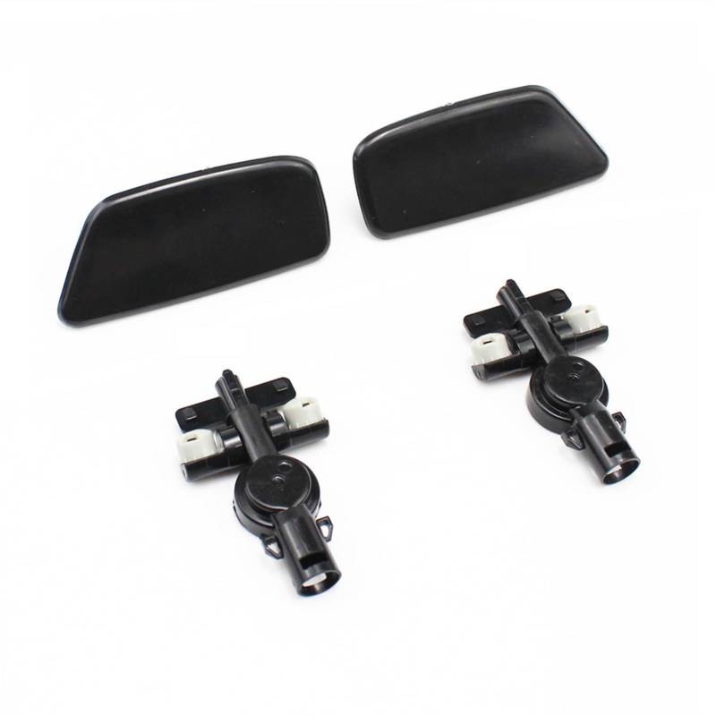 MKVAXR Frontstoßstangenscheinwerfer-Wassersprühdüsenabdeckung Scheinwerferwaschdüsenkappe mit Halter, for Subaru, for Forester, 2009-2012 Scheinwerferwaschdüse(Pair) von MKVAXR