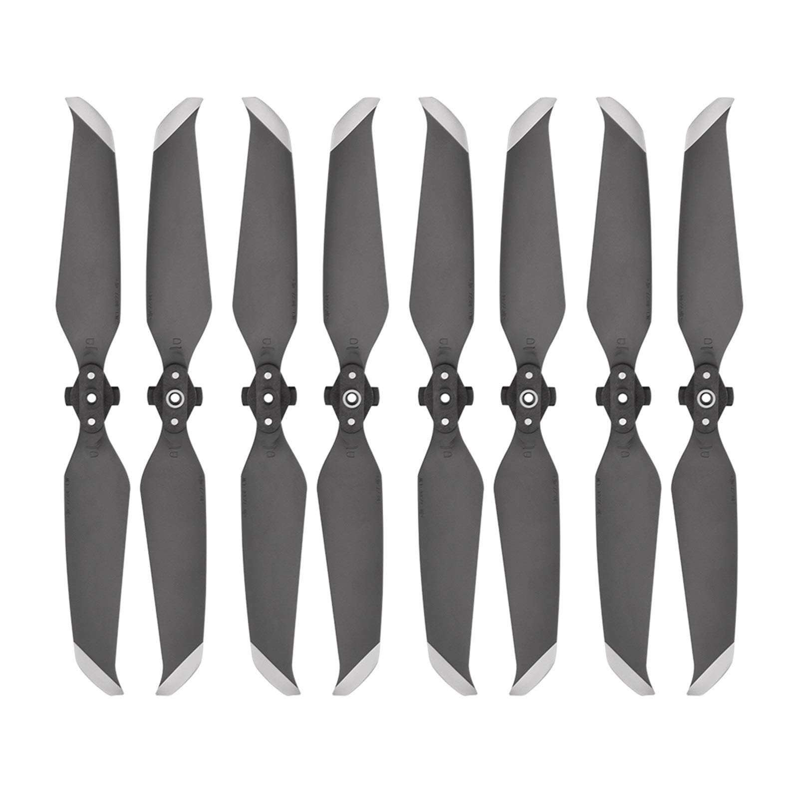 MKVAXR Geräuscharme Propeller Propeller Blade 7238, for DJI, for Mavic Air 2 Props Blade Ersatzpropeller, for DJI, for Mavic Air 2 Zubehör Ersatzklingenteile(4 Pair Silver) von MKVAXR