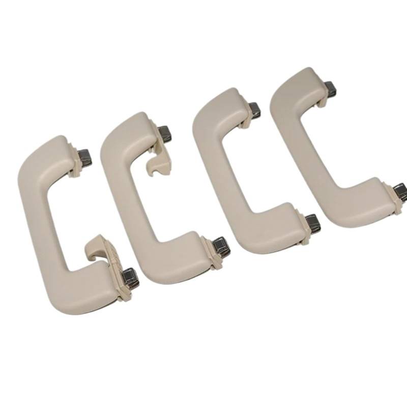 MKVAXR Hellbeige Vorne Hinten Links Rechts Dach Griff Haltegriff, for, for A4 S4 A5 S5 A3 A1 Q3 2008-2014 RS5 Quattro 2008-2014 Autodach-Haltegriff(Light beige-01) von MKVAXR