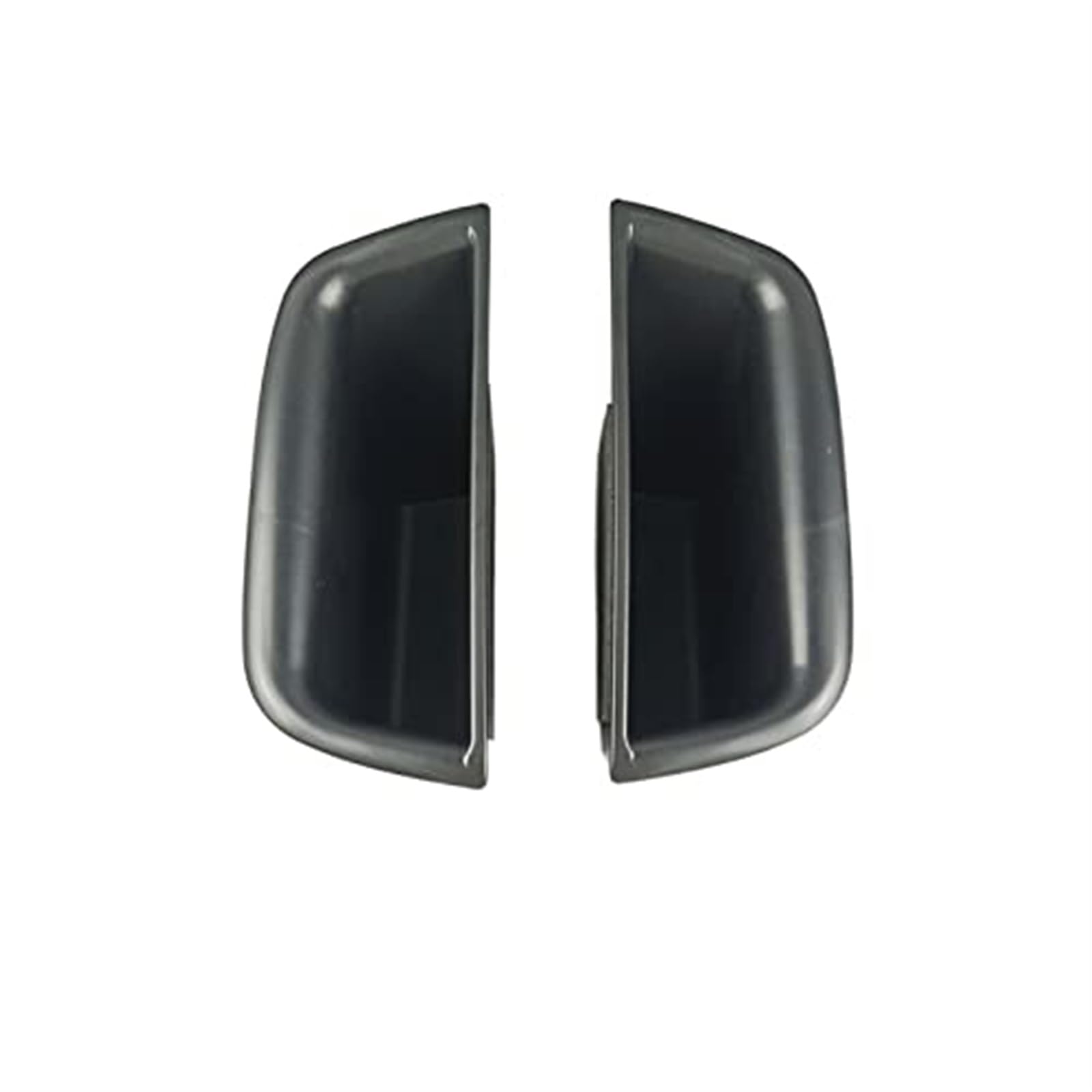 MKVAXR Innen Schwarz Autotür Armlehne Griff Halter Aufbewahrungsbox, for, for, C-Klasse W204 2008–2014, Auto-Taschenbehälter, Autotürgriff-Aufbewahrungsbox Aufbewahrungsbehälter für die Autotür(BLAC von MKVAXR