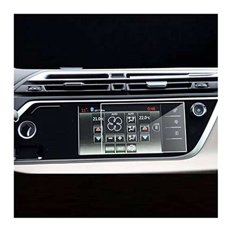 MKVAXR Instrumenten-Displayschutzfolie, for Citroen, for C4 Picasso 2014–2017, Auto-Hartglasfolie, GPS-Navigation, HD-Displayschutzfolie, gehärtetes Glas Displayschutzfolie fürs Auto von MKVAXR