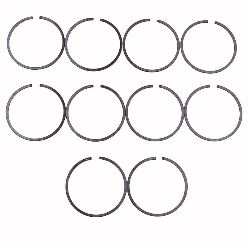 MKVAXR Kolbenring, for Dolmar, PS500 510 PS5000 5100D/H/HD/S 5105D/H/HD, ersetzt 181 132 080 und mehr 2-Takt-Kettensägen-Trimmer Kolbenring-Ring-Satz(4 PCS) von MKVAXR