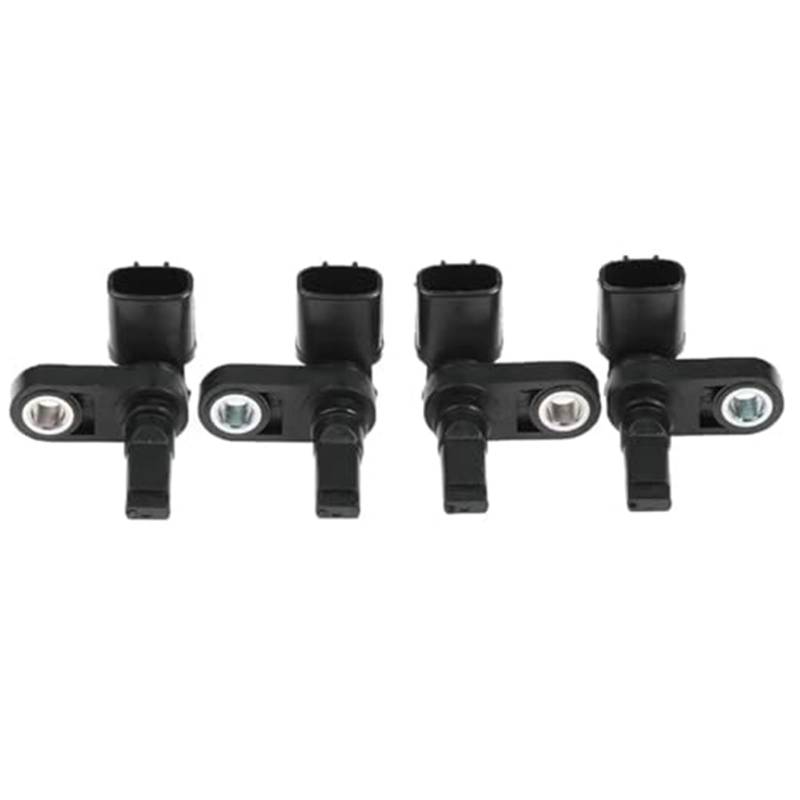 MKVAXR Left + Right ABS Wheel Speed Sensor, for Toyota, for Lexus, 89542-04020 89543-04020 89542-60050 89543-60050 ABS-Systemsensor(Black 4PCS) von MKVAXR