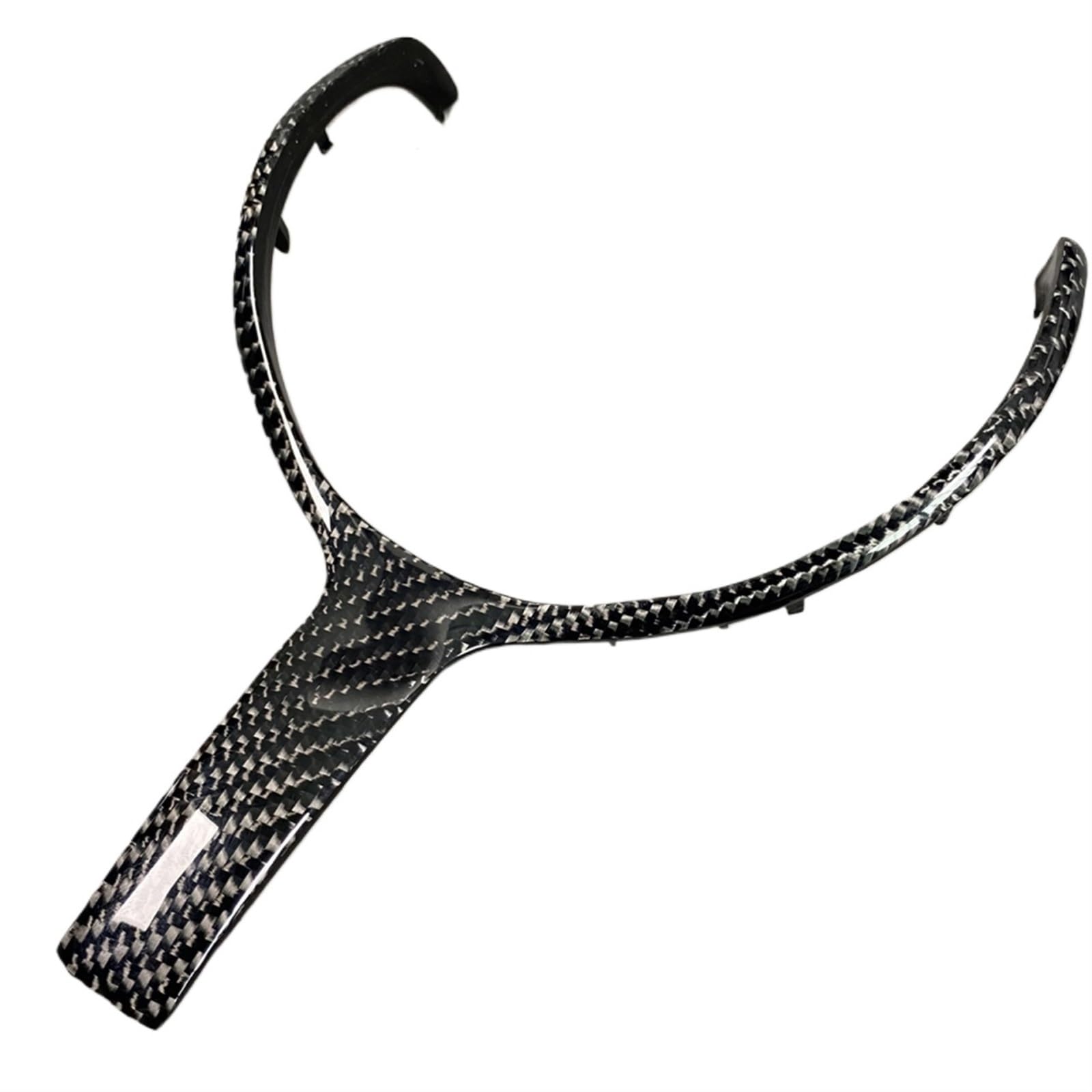 MKVAXR Lenkradverkleidung aus echtem Carbon, for, 550D 328M M Sportlenkrad-Upgrade, for, F10 F20 F30 F32 F34 F48 F25 F26 Verkleidung der Lenkradtasten von MKVAXR