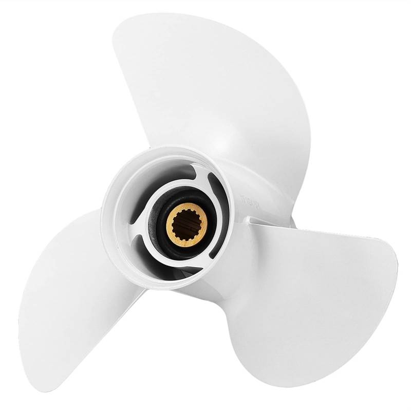 MKVAXR Marineboot-Außenbordpropeller 13 1/2 Außenbordmotorpropeller von MKVAXR