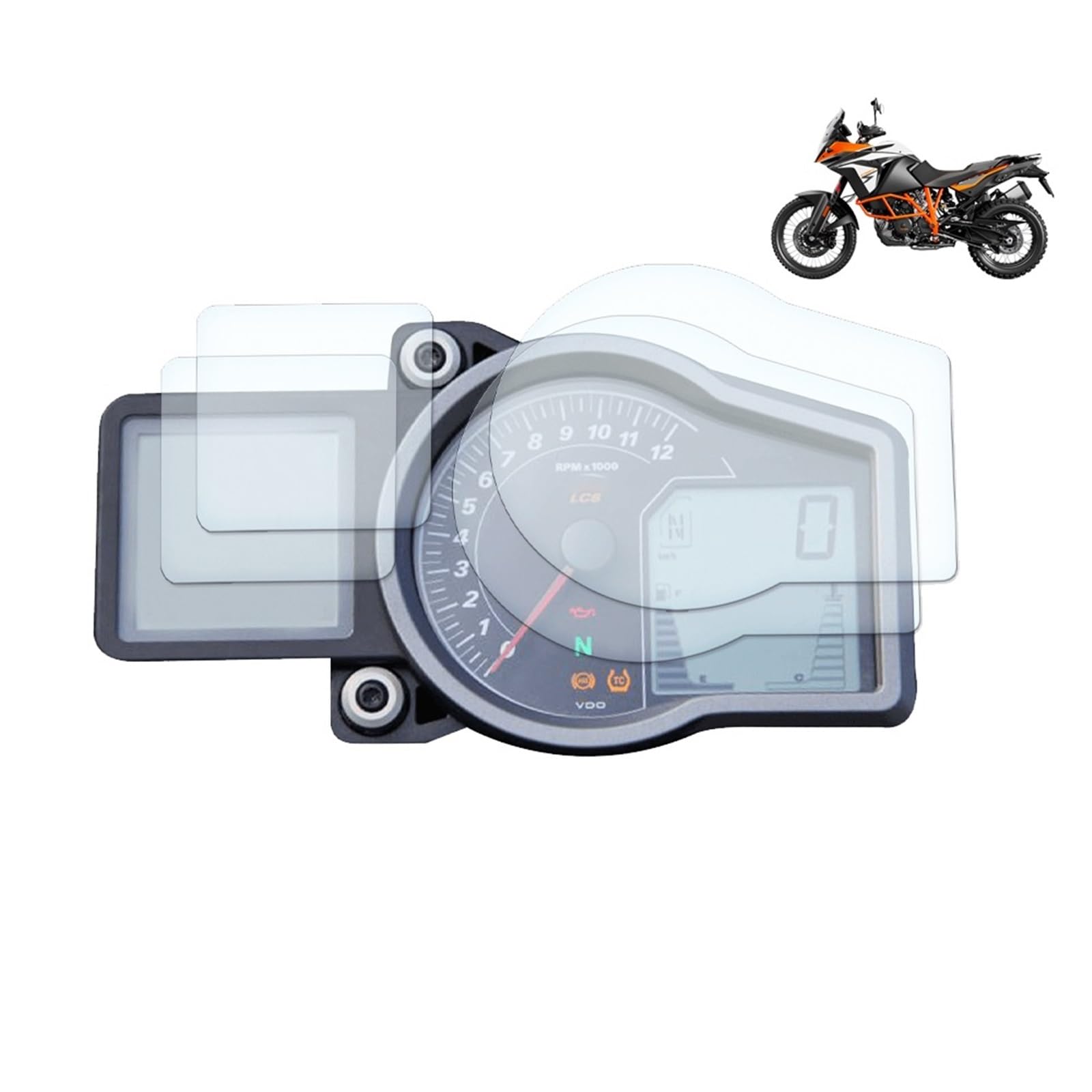 MKVAXR Motorrad Cluster Kratzschutz Film Displayschutzfolie for 1050 1090 1190 1290 ADV GT 1290 SUPER Duke R Motorrad-Armaturenbrettschutz von MKVAXR