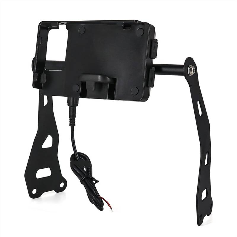 MKVAXR Motorrad-GPS, for Smart, Telefon-Windschutzscheiben-Navigation, GPS-Plattenhalterung, Adapterhalter, for Royal Enfield, Himalayan 2016-2021 Stoßfester Telefonhalter(A Set) von MKVAXR