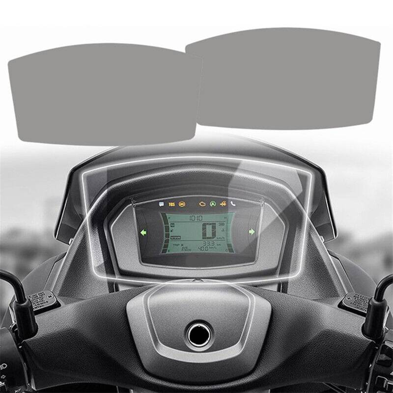 MKVAXR Motorrad Instrument Dashboard Cluster Kratzschutz Film Screen Protector for NMAX 155 NMAX155 2021 2022 2020 Fahrzeug-Armaturenbrettabdeckung(2 PCS) von MKVAXR