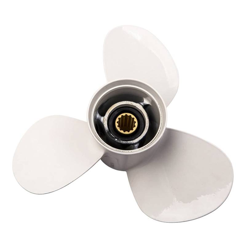 MKVAXR Propeller Außenbordpropeller, for Yamaha, 30-60 PS 11 1/8x13-G 663-45945-02-EL Außenbordmotorpropeller von MKVAXR