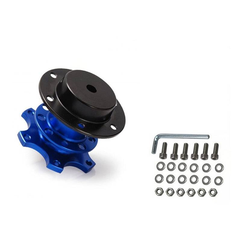 MKVAXR Schnellspanner Snap Off Hub Adapter Auto Sport Lenkrad, for Seat, 2001-2006 EP-CA0011G Auto-Lenkradnaben(Blue) von MKVAXR