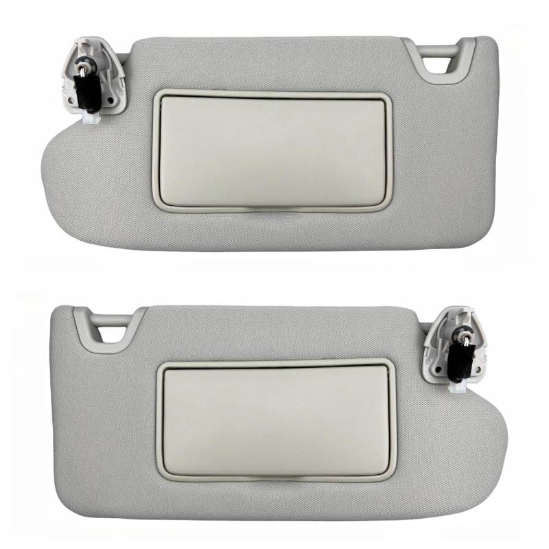 MKVAXR Sonnenblende mit Licht, for Nissan, Altima 2013 2014 2015 2016 2017 2018 OEM# 96401-3TA2A 96400-3TA2A Auto-Sonnenschutz(Gray Left and Right) von MKVAXR