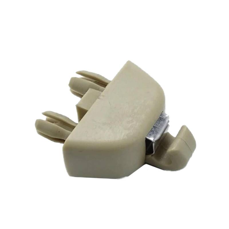 MKVAXR Sonnenblenden-Halteclip-Hakenhalterung, for, for A6 C6 C7 S6 RS6 Avant A7 S7 Sportback A8 4H S8 Quattro 4F0857561 Zubehör Sonnenblenden-Stützclip(Beige-1 PC) von MKVAXR