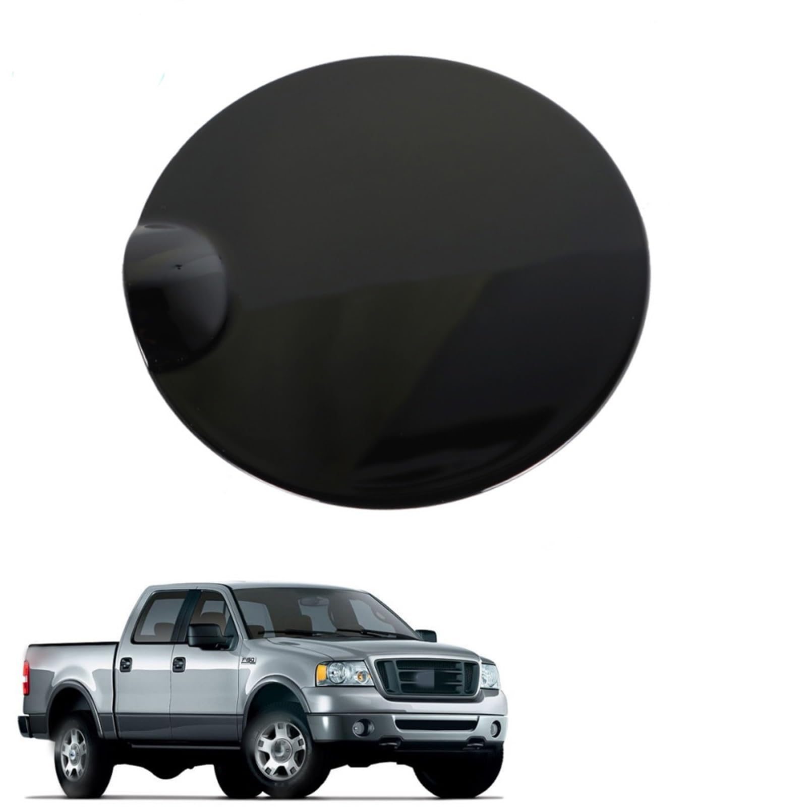 MKVAXR Tanktür-Tankdeckel-Abdeckung, for Ford F150 2004–2008, for Lincoln Mark LT 2006–2008, ersetzt 4L3Z-99405A26-EAA Öleinfülldeckelklappe von MKVAXR