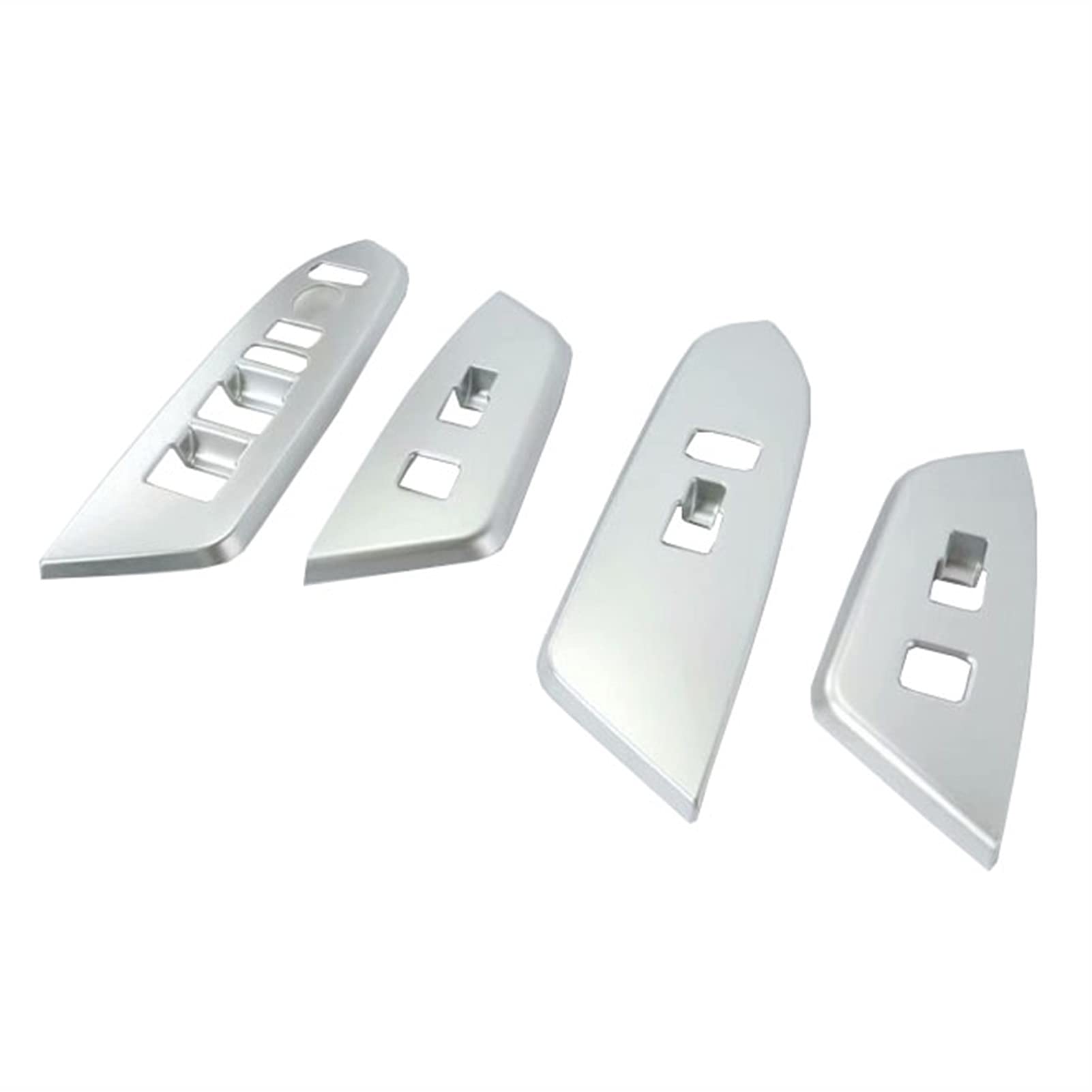 MKVAXR Türfenster-Armlehnenabdeckung, Schalterfeld, Zierleiste, Garnitur, CRV CR-V 2020 2021, Autozubehör, ABS, nur for Linkslenker Fensterheber-Knopfrahmen(White with Lock) von MKVAXR