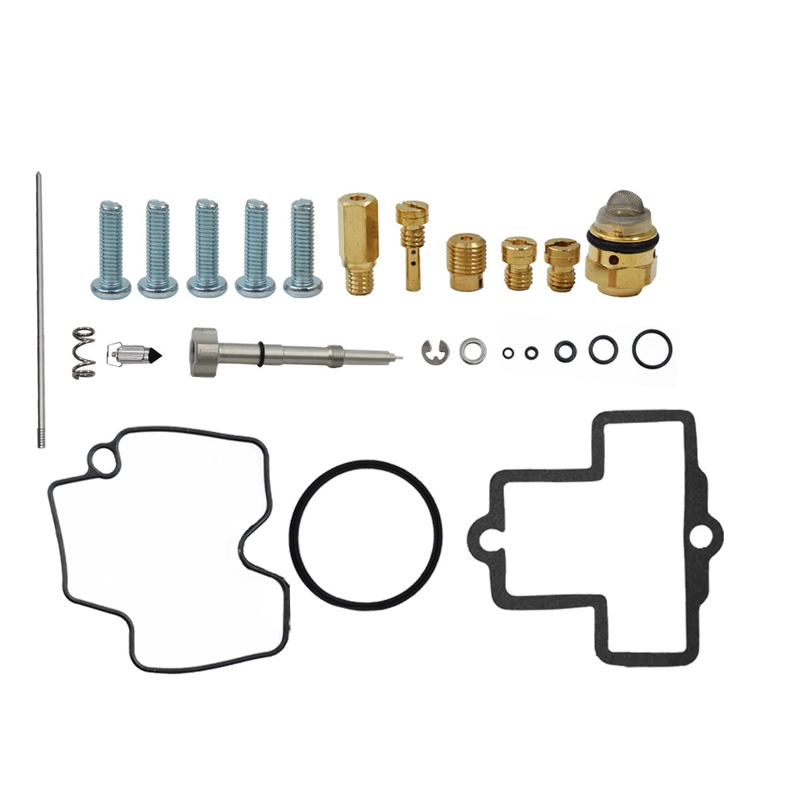 MKVAXR Vergaser-Reparatursatz for Vergaserumbau 2000-2002 400 EXC Vergaser-Dichtungssatz von MKVAXR