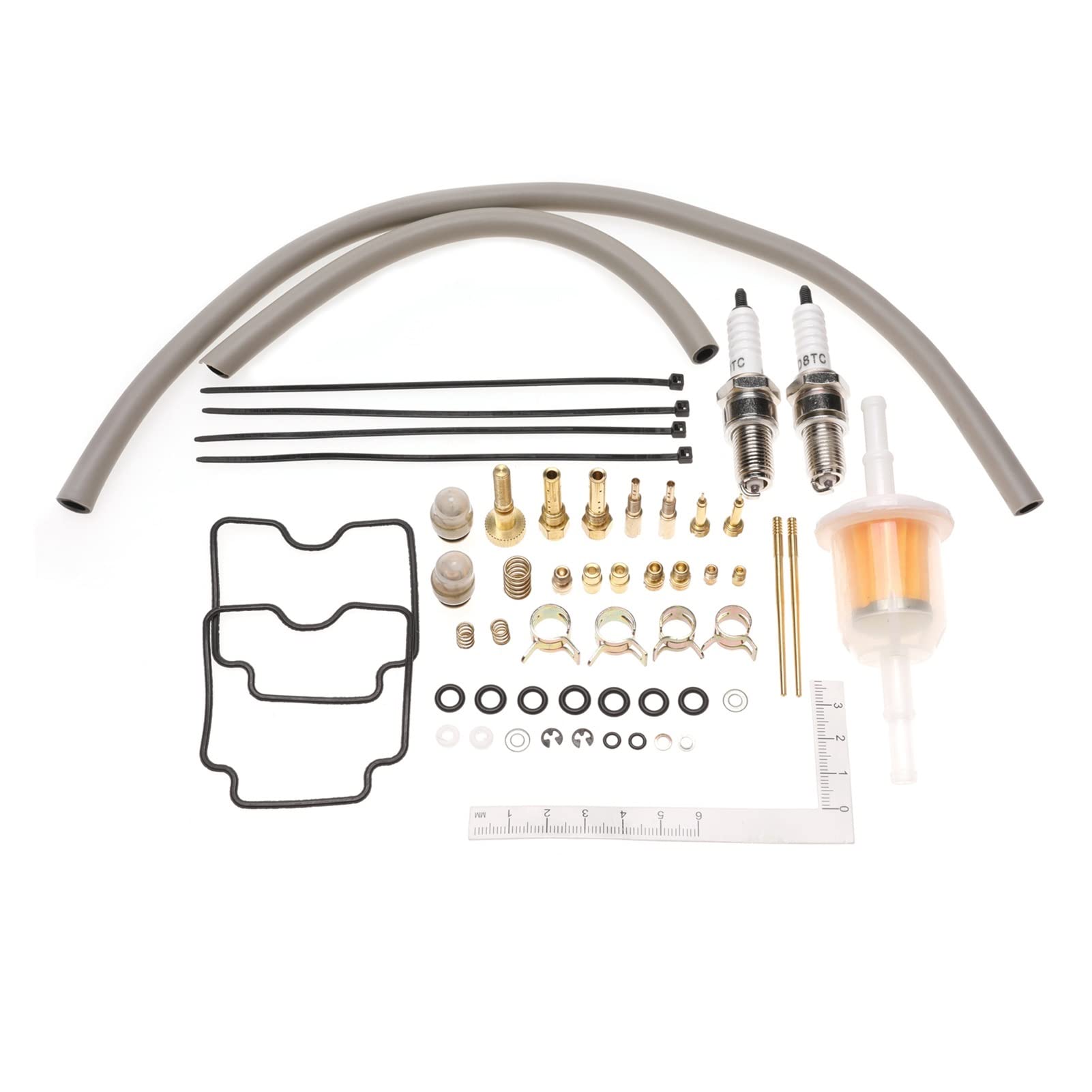 MKVAXR Vergaser-Umbausatz, Vergaserreparatur, RAPTOR 660 660R CARB KIT YFM660R 2001-2005 Vergaser-Dichtungssatz von MKVAXR