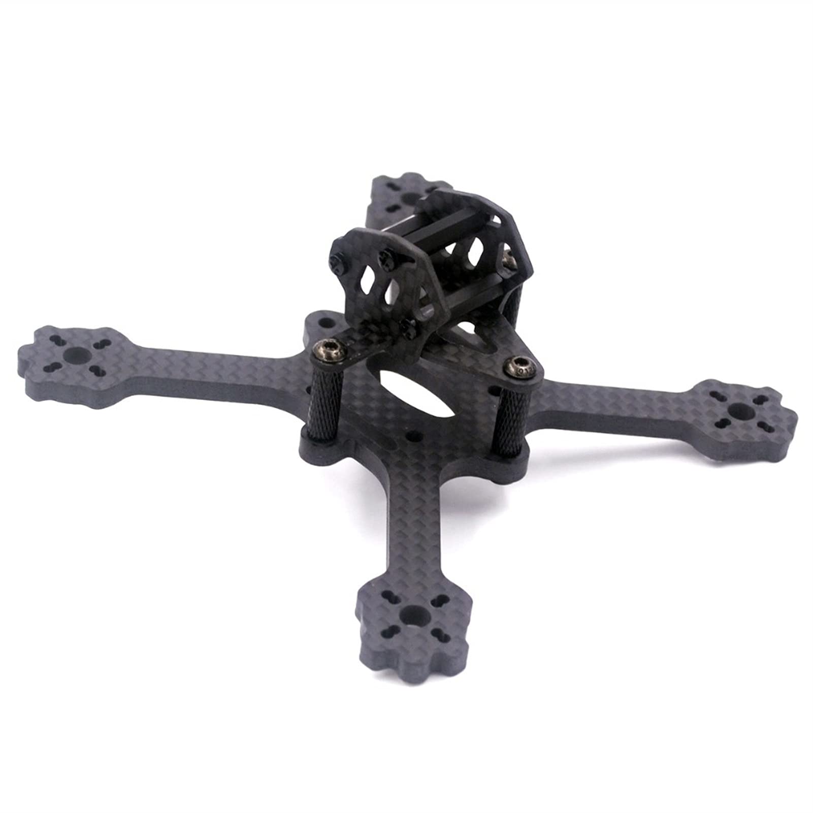 MKVAXR X3 Eyas Micro Brushless Carbon Fiber 112mm Radstand 3mm 4mm Arm FPV UAV Rahmen Kit Racer Drohnen Quadcopter Ersatzteile FPV-Drohnenkörper(4mm) von MKVAXR