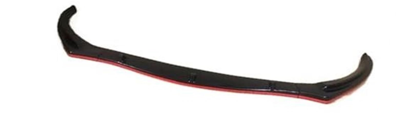 MKVAXR for Alfa, for Romeo, for Mito Frontstoßstange Lip Body Kit Spoiler Splitter Diffusor 3 Stück ABS ABS Auto Außenteile Spoiler Frontlippensplitter(Black Red) von MKVAXR