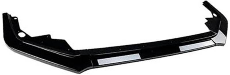 MKVAXR for Civic, 11th Gen 2021 2022 2023 2024 Auto Vorderen Stoßfänger Unteren Spoiler Lippe Splitter Schutz Deflektor Protector Spoiler Frontlippensplitter(Black Glossy Black) von MKVAXR