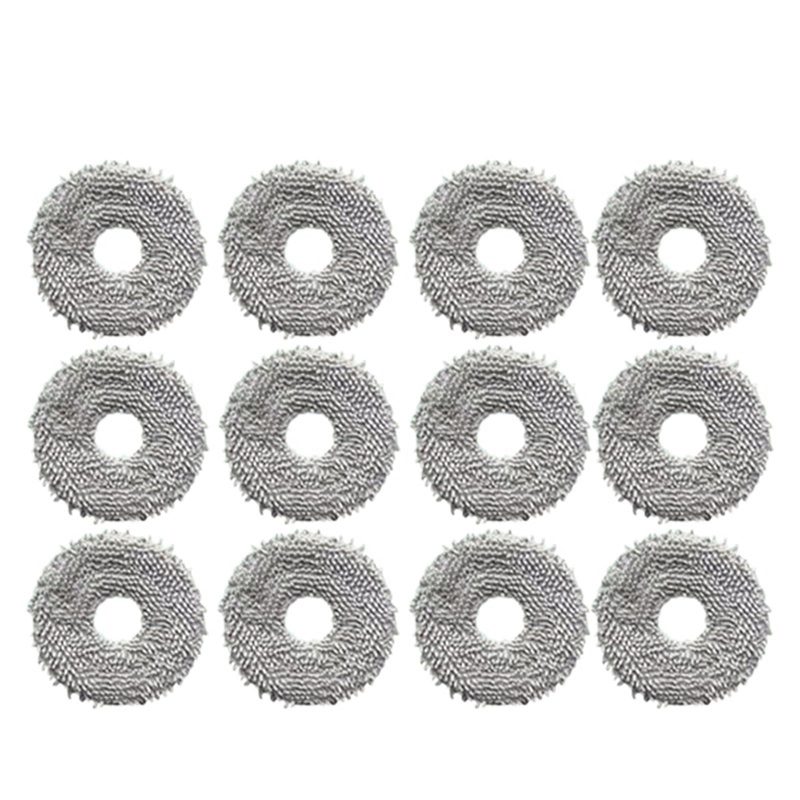 MKVAXR for Dreame, Bot L20 Ultra / X20 Pro Zubehör Wichtigsten Seite Pinsel Hepa-Filter Mopp Staubbeutel Roboter Staubsauger Ersatzteile Roboter-Staubsaugerteile(12pcs) von MKVAXR