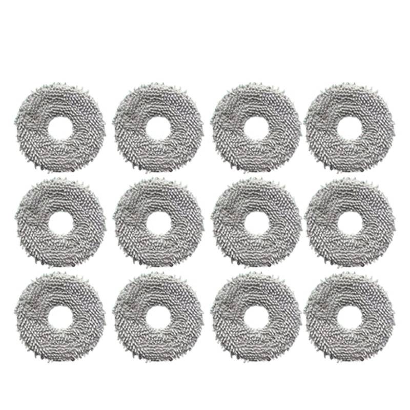 MKVAXR for Dreame, Bot L20 Ultra / X20 Pro Zubehör Wichtigsten Seite Pinsel Hepa-Filter Mopp Staubbeutel Roboter Staubsauger Ersatzteile Roboter-Staubsaugerteile(12pcs) von MKVAXR