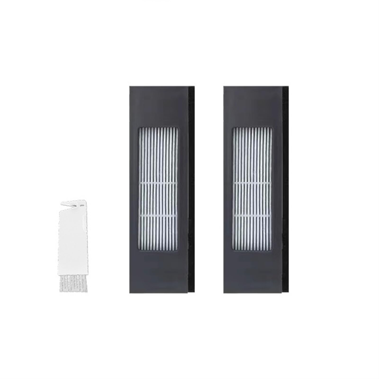 MKVAXR for Ecovacs Deebot T9 AIVI T8 AIVI N8 Pro Staubbeutel Teile Hauptseitenbürste HEPA-Filter Roboter-Staubsauger Ersatzzubehör Roboter-Staubsaugerteile(3pcs-01) von MKVAXR