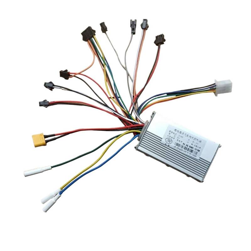 MKVAXR for JIPIN Bürstenlosen Controller 48V 25A 500W Motor Starter JP LCD Display Drossel Schalter, for Null, for 8 elektrische Roller Zubehör Bedienfeld für Elektroroller(48V 25A Hall) von MKVAXR