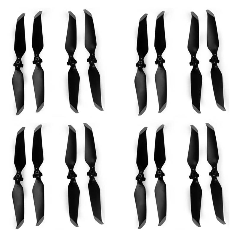 MKVAXR for Mavic Air 2 Luft Vier-achsen Flugzeug Zubehör Fernbedienung Drone CW CCW Schaufel Erhöhte Stativ Propeller Kamera Rahmen Drohnen-Propeller-Set(4) von MKVAXR