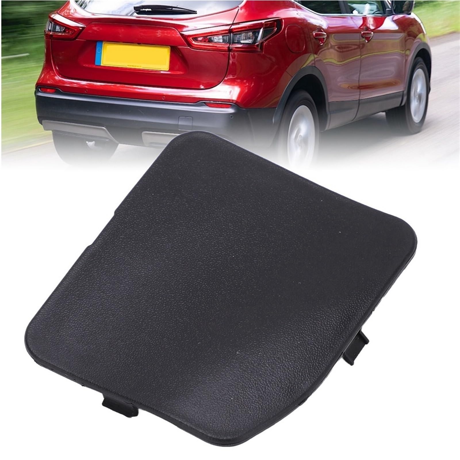 MKVAXR for Nissan, for Qashqai J11 2014–2018. Hintere Stoßstange, Abschlepphaken-Abdeckung, Abschleppösenkappe 850714EA0A Abdeckung der Abschleppösenklappe von MKVAXR