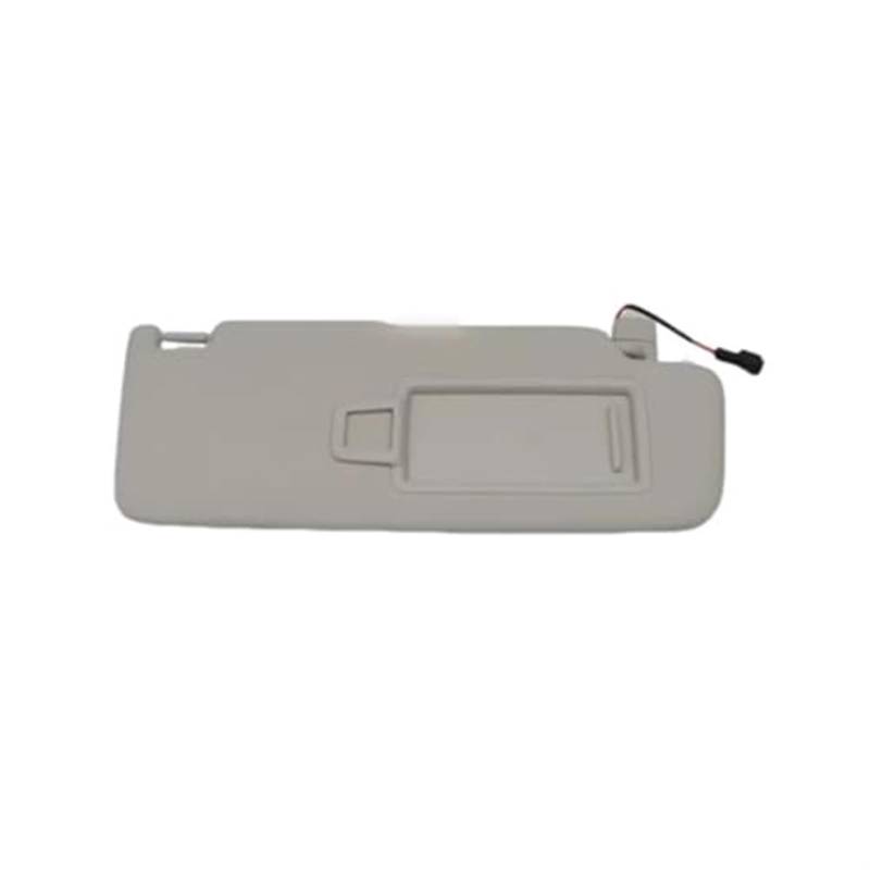 MKVAXR for Skoda, for Superb for MK3 2016-2022 Auto Front Sonnenblende Sonnenblende Mit Make-Up Spiegel Licht Sonnenschirm Lampe Auto-Sonnenschutz(Gray Right) von MKVAXR