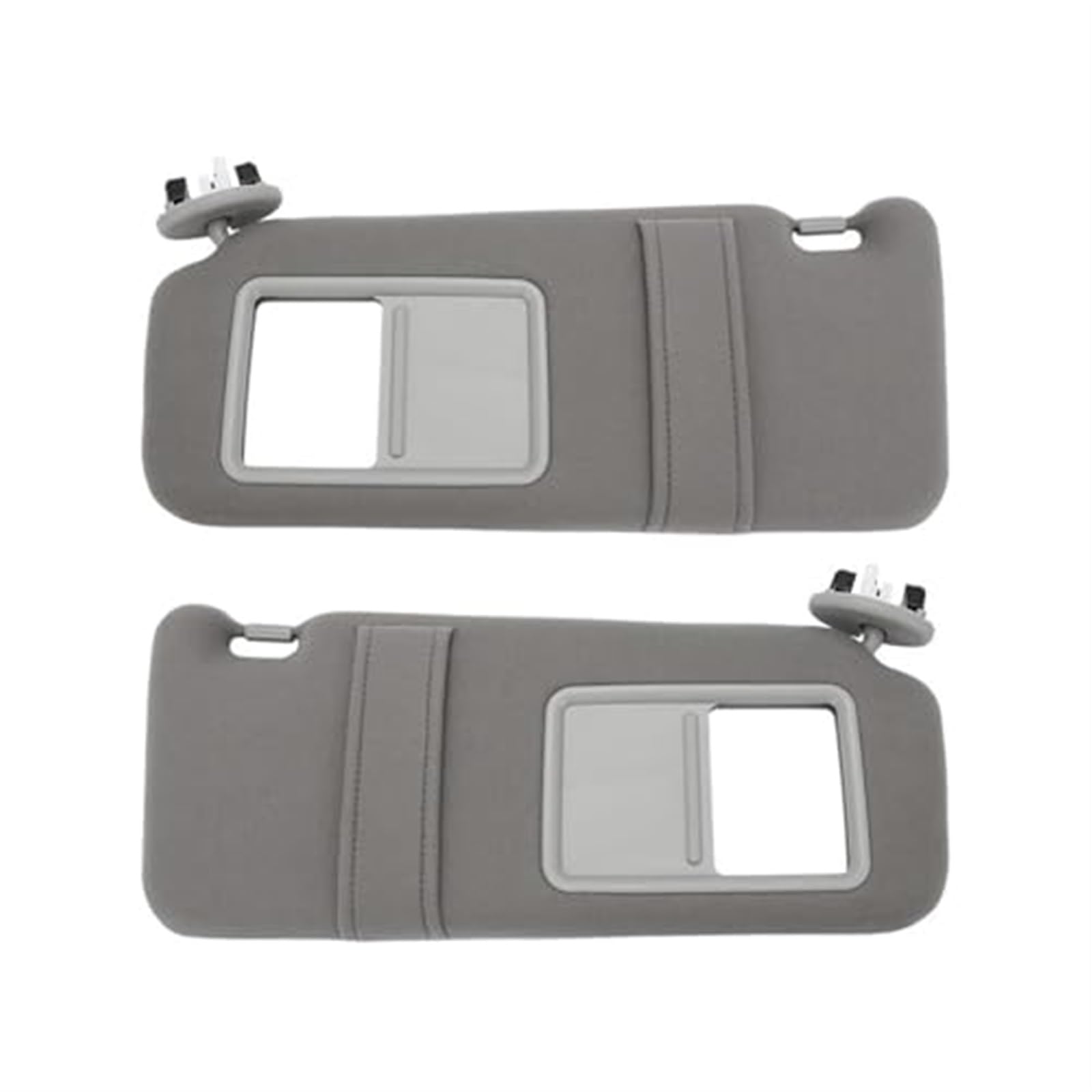 MKVAXR for Toyota, for Camry 2007–2011, Auto-Sonnenblende, Sonnenblende, Schattenpaneel mit Schiebedach-Licht, Make-up-Spiegel 74310-06750-E0 Auto-Sonnenschutz(Gray Left-Right) von MKVAXR