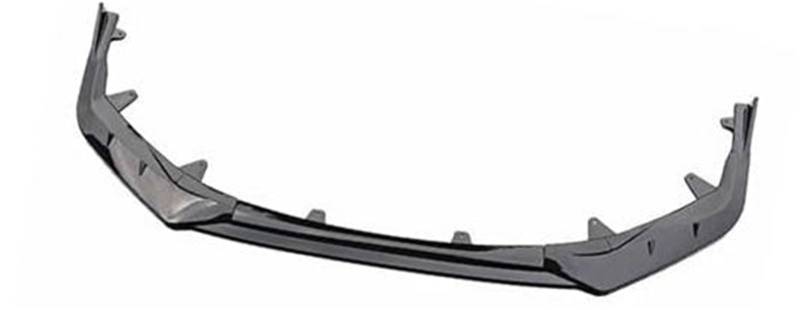 MKVAXR for Toyota, for Corolla, 2021 Auto Vorderen Stoßfänger Lip Body Kit Spoiler Splitter Stoßstange Canard Lip Bodykit Schutz Deflektor Spoiler Frontspoiler-Kit(Black Gloss Black) von MKVAXR