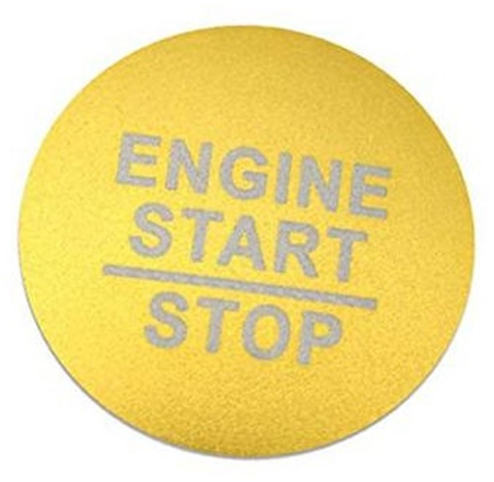 Zierring für Auto-Startknopf, MKVAXR Ein-Knopf-Start-Stopp-Zündungs-Motorring-Lochloses Gehäuse, for Civic, Sedan Coupe von MKVAXR