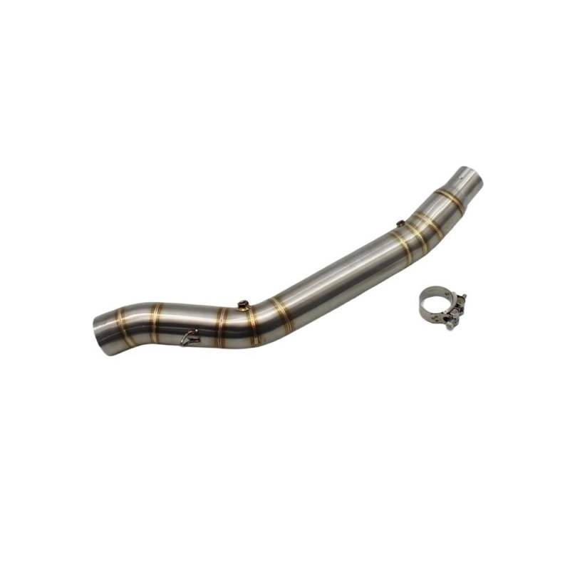 Auspuff Schalldämpfer Motorrad Für S&uzuki DRZ400 2006-2007 DRZ400S 2000-2022 DRZ400SM 2005-2021 Motorrad Auspuff Mid Link Rohr Verbinden 51mm Schalldämpfer Auspuff von MLIOJU