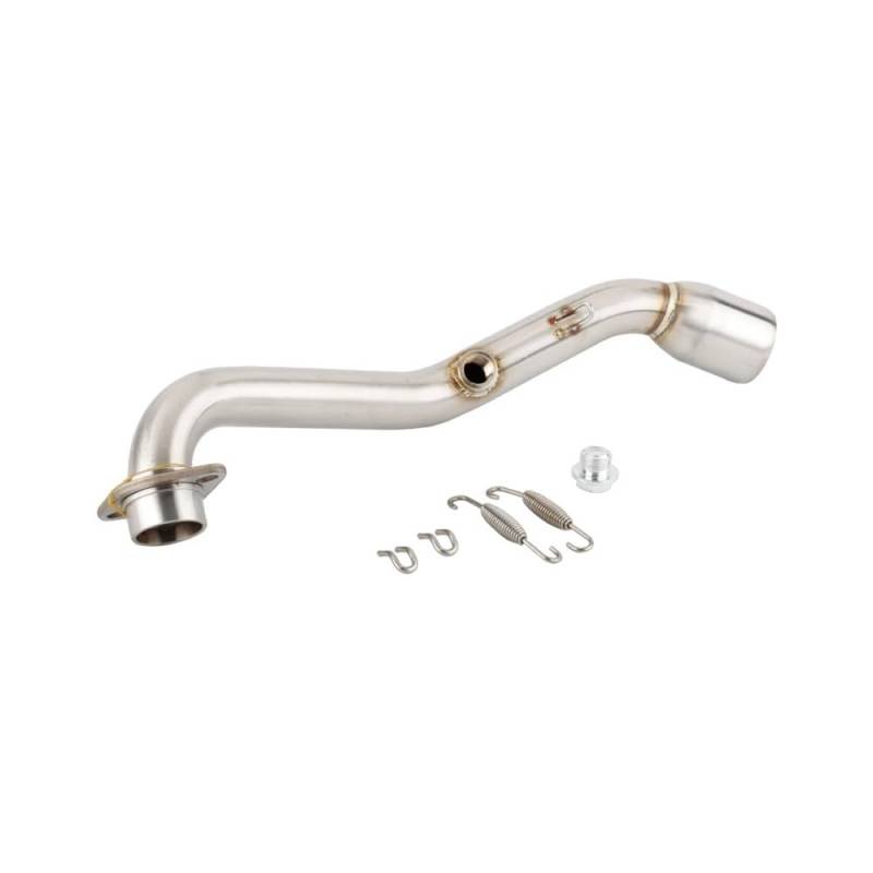 Auspuff Schalldämpfer Motorrad Für S&uzuki Für Burgman 400 2006 Zu 2016 Für Skywave 400 2006-2016 AN400 Motorrad Auspuff Header Link Rohr von MLIOJU