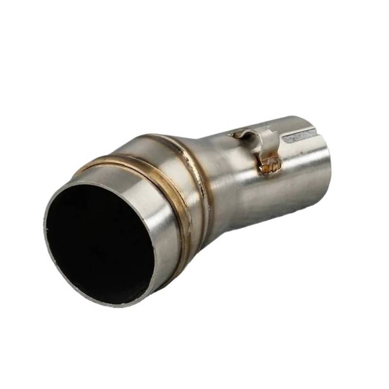 Auspuff Schalldämpfer Motorrad Motorrad-Auspuffrohr-Adapter Für Motorräder, Teile, Auspuffrohr-Schalldämpfer-Anschluss, Link-Rohr-Auspuff von MLIOJU