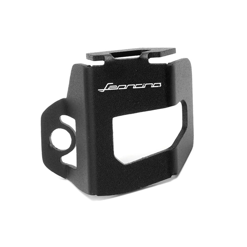 Bremsflüssigkeitsbehälter Reservoir Fluid Cover CNC Motorrad Hinten Brems Flüssigkeit Tank Reservoir Schutz Abdeckung Öl Kappe Schutz Für TRK 502 502X BJ500 Leoncino 500 von MLIOJU