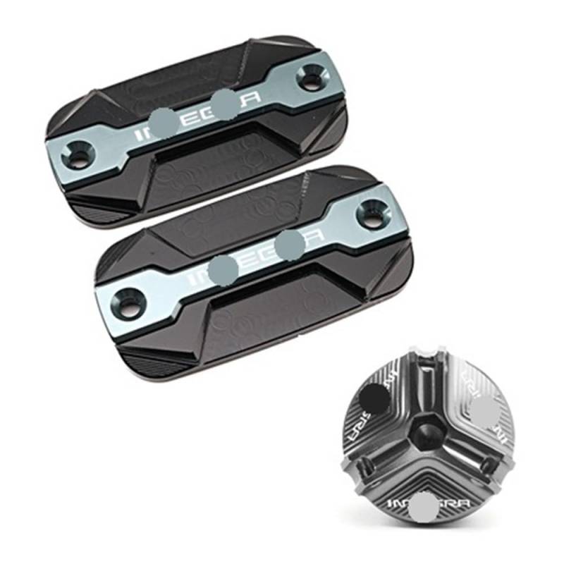 Bremsflüssigkeitstankdeckel Für Integra 700 750 DCT NC750 Integra Zubehör Motorrad Bremsflüssigkeit Kappe Hauptzylinder Reservoir Abdeckung Motorrad Bremse von MLIOJU