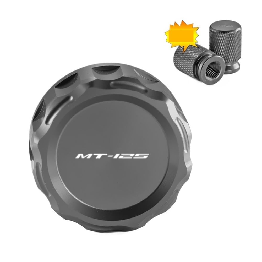 Bremsflüssigkeitstankdeckel Für Y&amaha MT-125 MT125 MT 125 2015-2021 2022 2023 Motorrad Hinten Brems Flüssigkeit Zylinder Master Reservoir Abdeckung Kappe von MLIOJU