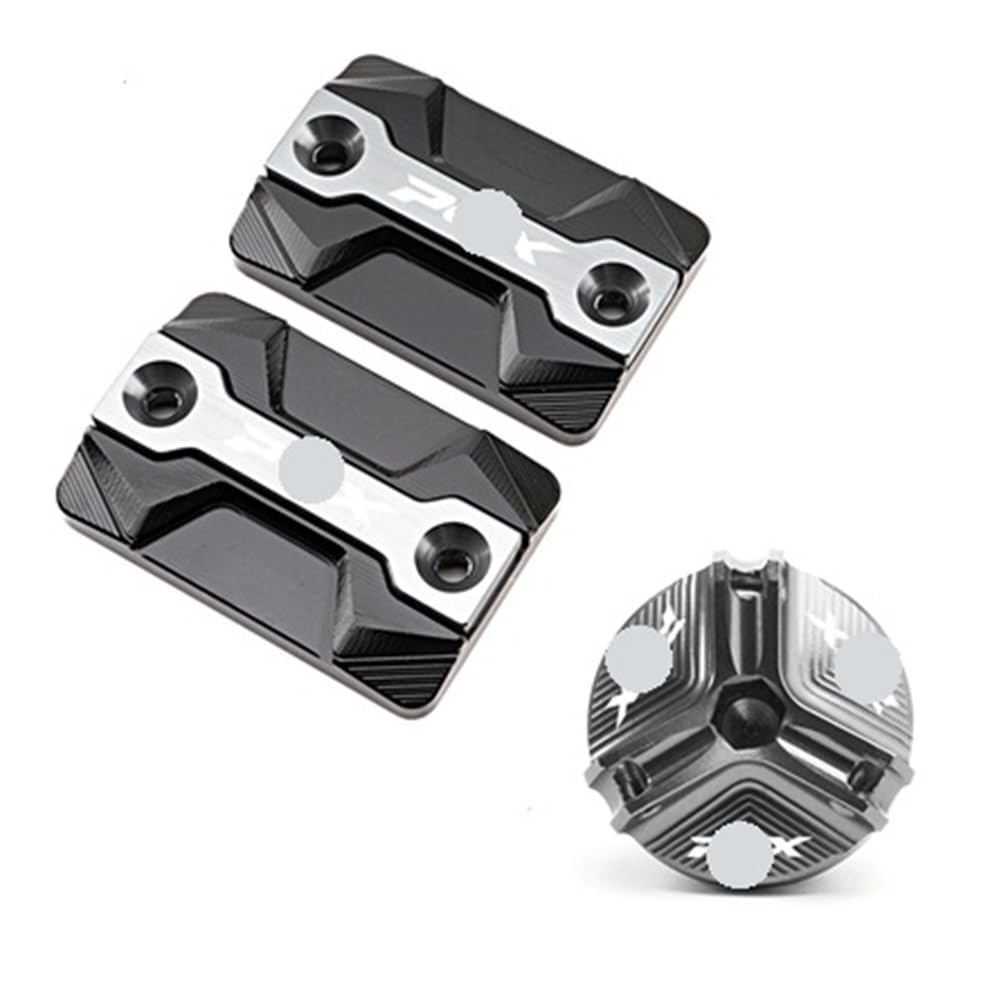 Bremsflüssigkeitstankdeckel Motorrad-Bremsflüssigkeitsdeckel, Hauptzylinder-Reservoir-Abdeckung für PCX125 PXC150 PCX 125 150 2015–2024 von MLIOJU