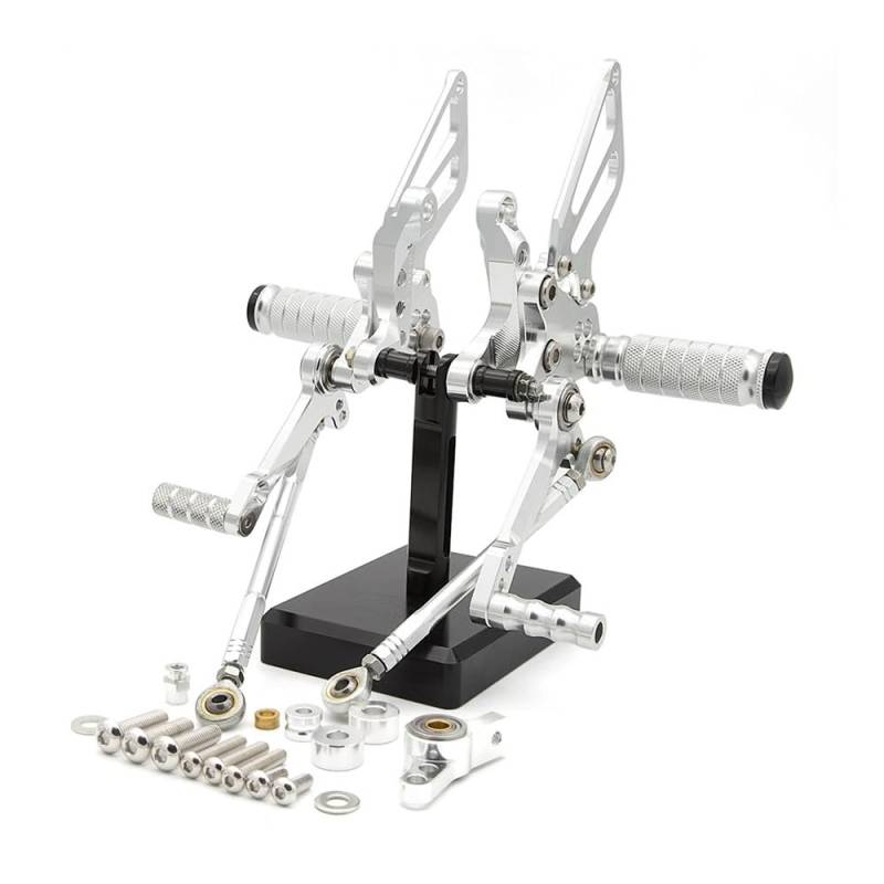 Motorrad Schalthebel Pedal Aluminium Einstellbare Motorrad Fußrastenanlage Fußstützen Shift Schalthebel Fußrasten Pedal Für D&ucati 1098/S 1098s 2007-2008 2007 von MLIOJU