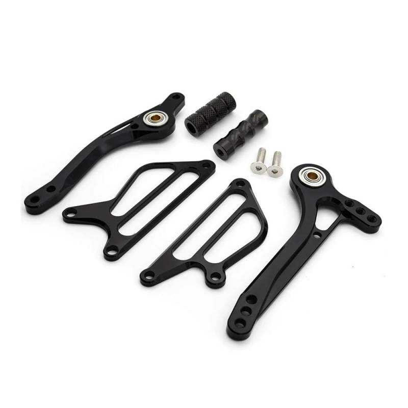 Motorrad Schalthebel Pedal Aluminium Motorrad Fußrastenanlage Fußrasten Fußrasten Pedal Bremse Schaltknauf Hebel Flügel Für K&awasaki Z750 2004-2006 2005 2004 von MLIOJU