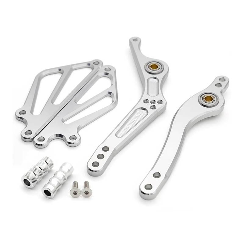 Motorrad Schalthebel Pedal Aluminium Motorrad Fußrastenanlage Fußrasten Fußrasten Pedal Bremse Schaltknauf Hebel Flügel Für Y&amaha YZF R11998-2006 2005 2004 von MLIOJU