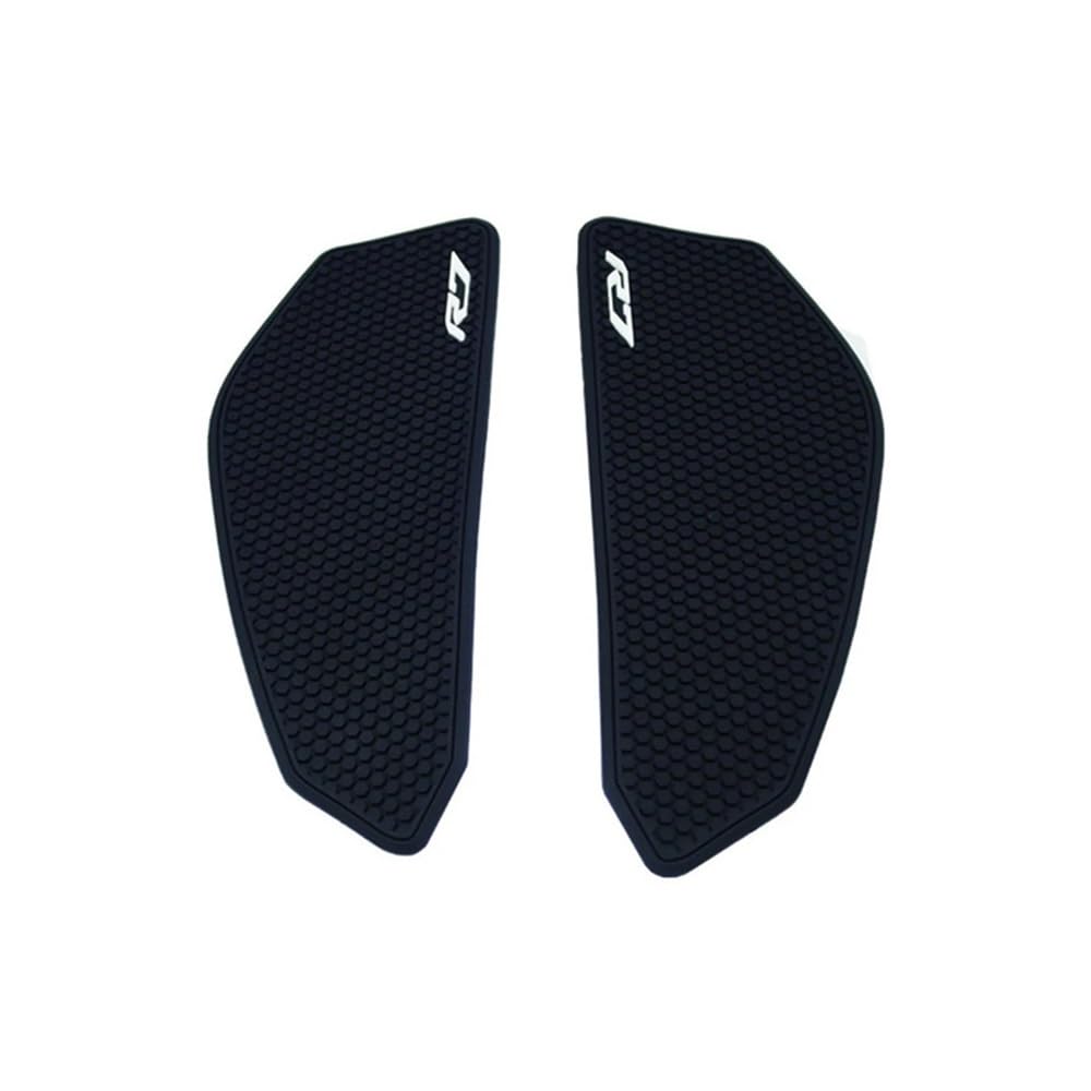 Motorrad Tankpad Schutz Aufkleber Motorrad Tank Pad Für Y&amaha YZF-R7 YZF R7 2021 2022 Zentrale Kraftstoff Tank Schutz Schutz Aufkleber Knie Grip Traktion Pad von MLIOJU