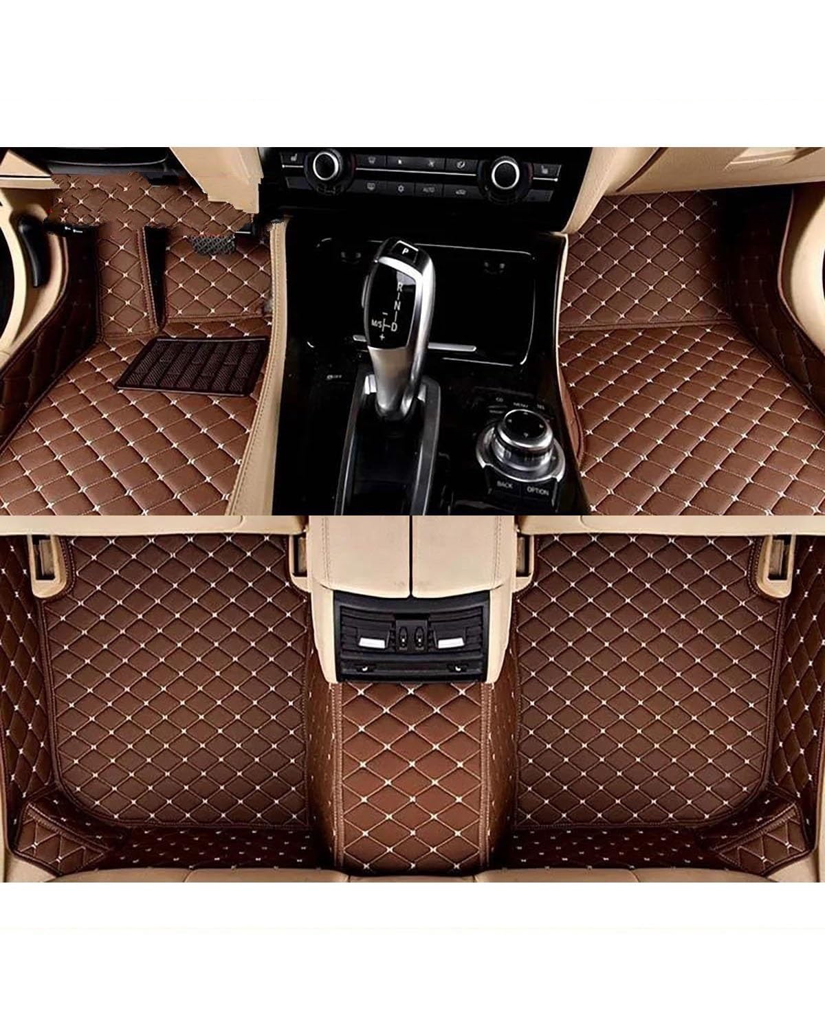 Auto Fussmatte Auto Fußmatten Für Cadillac Für Cts Auto Teppiche Fuß Coche Auto Innen Zubehör Automatten(Coffee,2008-2013) von MLLNPP