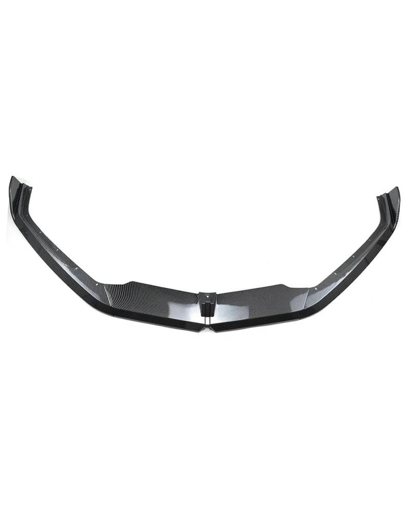 Frontlippe Spoiler Separator Für Corvette C8 2020 2021 2022 Auto Vorderen Stoßfänger Lip Diffusor Carbon Faser Stil Glänzend Schwarz Splitter Spoiler Spoilerlippe Frontstoßstange(Carbon Fiber Style) von MLLNPP